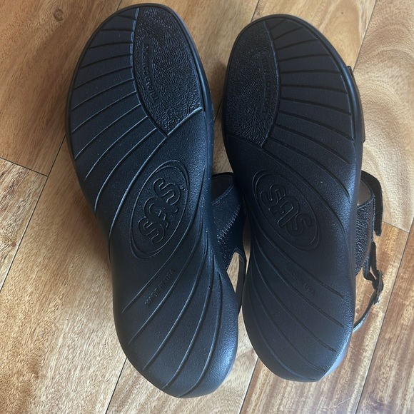 SAS Heel Strap two toned leather Sandals - Picture 5 of 9